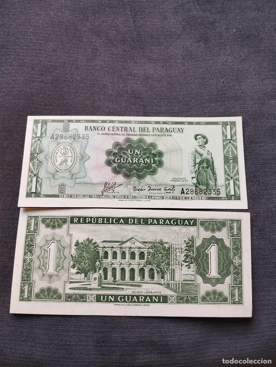 Billetes extranjeros: BILLETES DE 1 GUARANI SC DE PARAGUAY VER LAS FOTOS MIRAR TODOS MIS LOTES