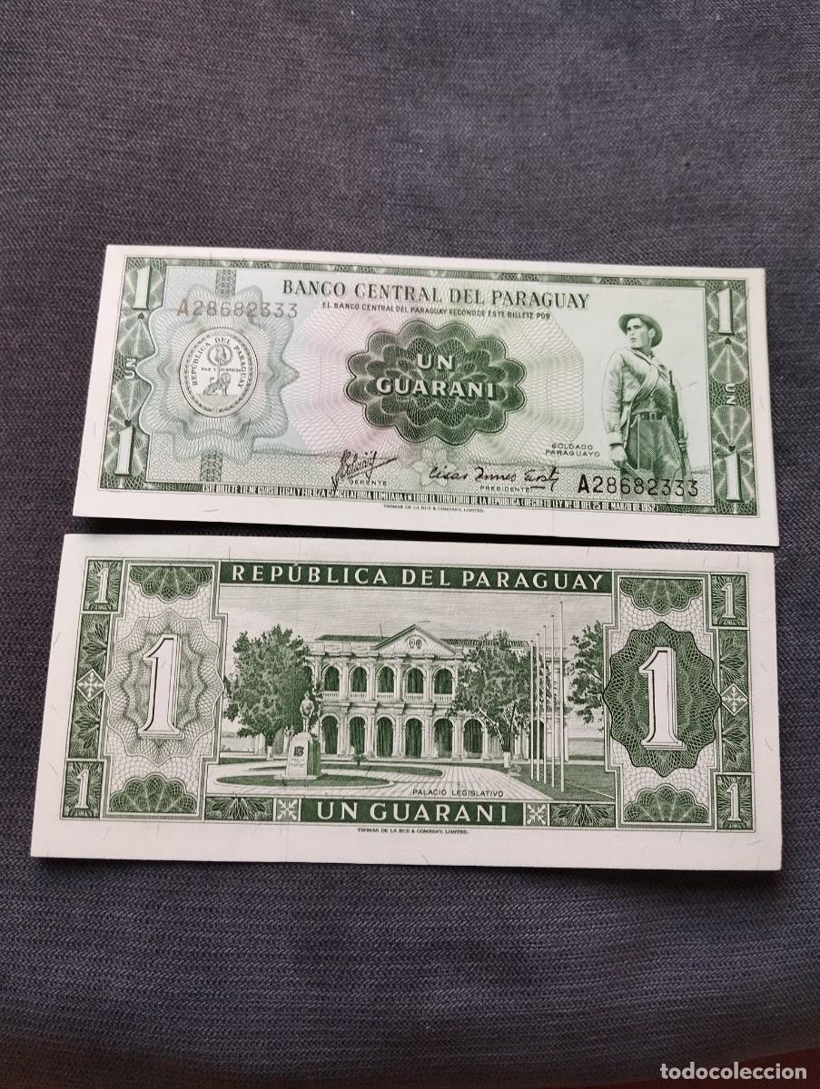 Billetes extranjeros: BILLETES DE 1 GUARANI SC DE PARAGUAY VER LAS FOTOS MIRAR TODOS MIS LOTES