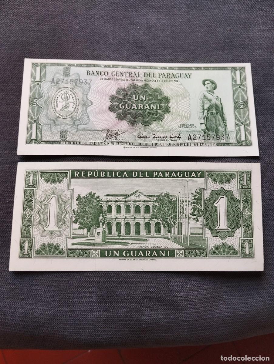 Billetes extranjeros: BILLETES DE 1 GUARANI SC DE PARAGUAY VER LAS FOTOS MIRAR TODOS MIS LOTES
