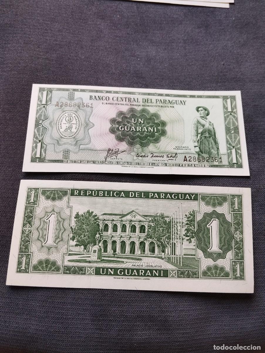 Billetes extranjeros: BILLETES DE 1 GUARANI SC DE PARAGUAY VER LAS FOTOS MIRAR TODOS MIS LOTES