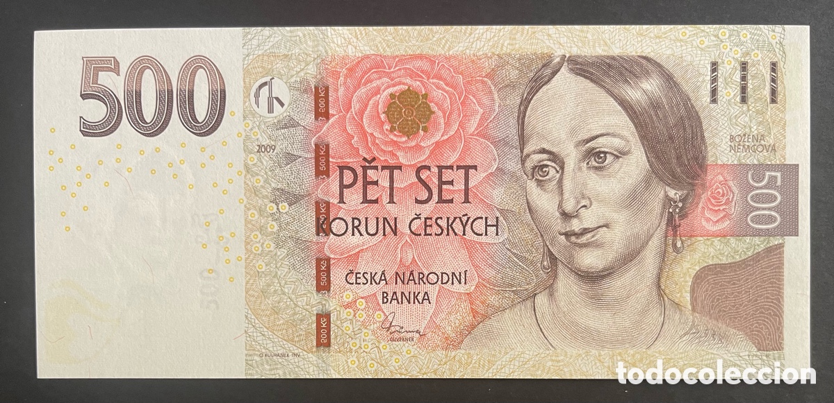 Billetes extranjeros: CMC REPUBLICA CHECA (CZECH REPUBLIC) 500 CORONAS 2009 PICK 24 SC