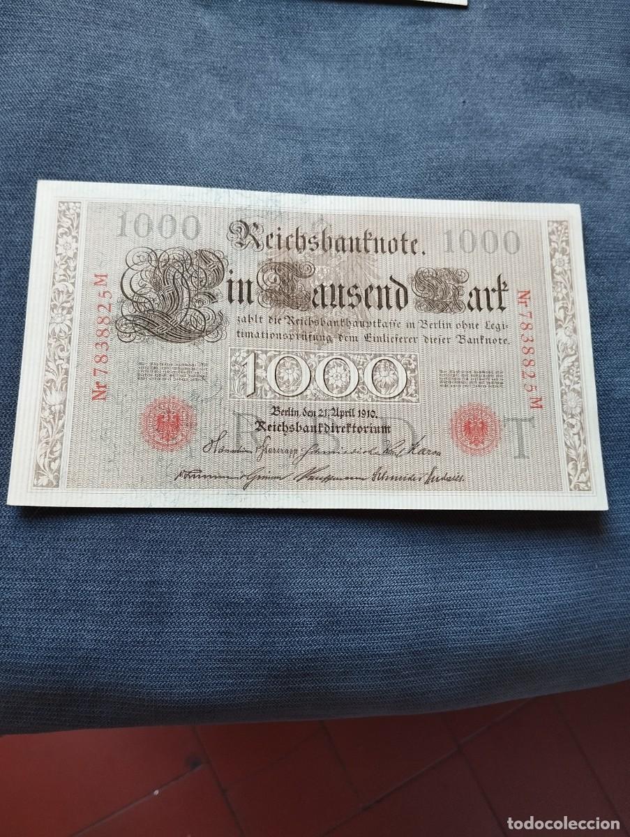 Billetes extranjeros: BILLETES DE 1000 MARCOS SC DE ALEMANIA A&Ntilde;O 1910 VER LAS FOTOS MIRAR TODOS MIS LOTES