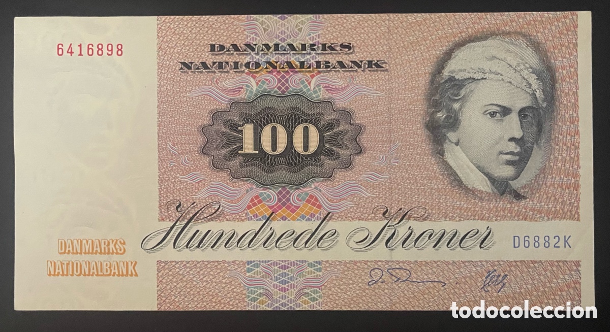 Billetes extranjeros: CMC DINAMARCA (DENMARK) 100 CORONAS 1988 PICK 51-R EBC+
