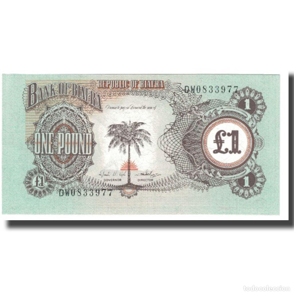 Billetes extranjeros: [#613672] Billete, 1 Pound, Biafra, KM:5a, UNC