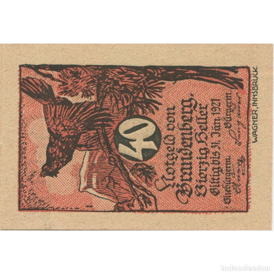 Billetes extranjeros: [#284943] Billete, Austria, Brandenberg, 40 Heller, aigle 1920-12-31, SC, Mehl:FS 99a