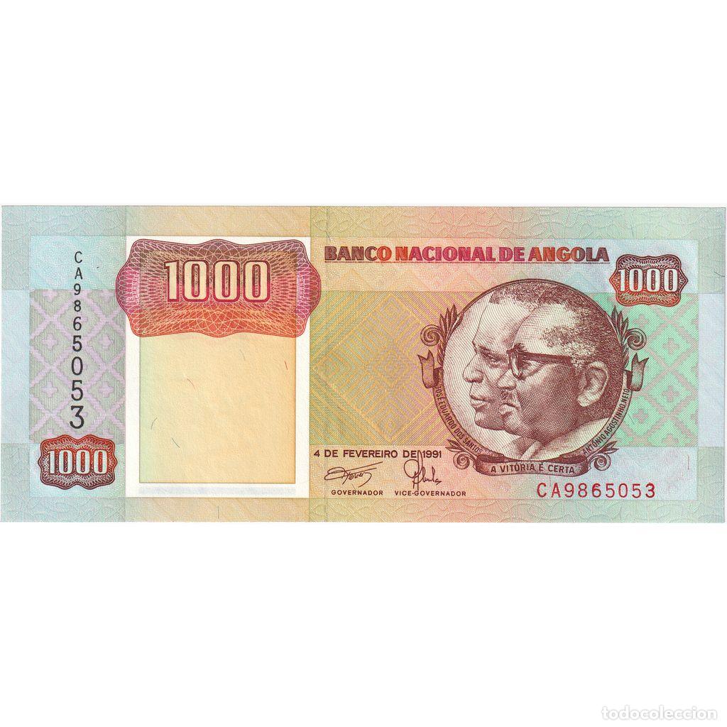 Billetes extranjeros: [#1292130] Angola, 1000 Kwanzas, 1991-02-04, UNC