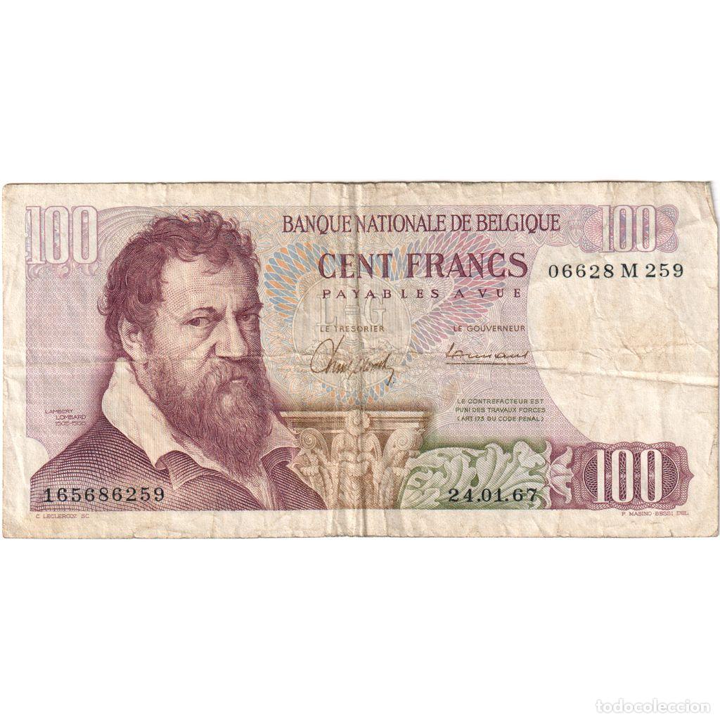 Billetes extranjeros: [#233989] B&eacute;lgica, 100 Francs, 1974-02-21, BC