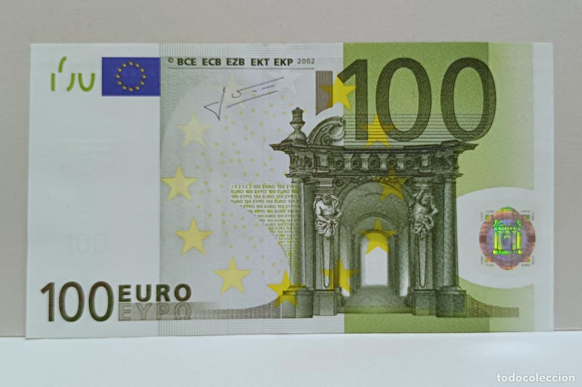 Internationale Banknoten: Billete de 100 Euros. Italia. A&ntilde;o 2002. SC-. VER DESCRIPCI&Oacute;N