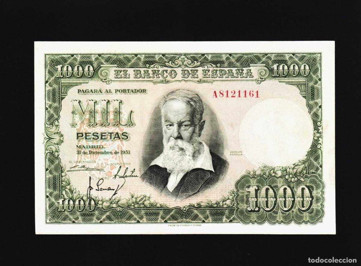 Billetes extranjeros: ESPA&Ntilde;A PRECIOSO SIN CIRCULAR EBC++ |SOLO ACEPTO PAYPAL| BILLETE 1000 PESETAS 1951 LEER DESCRIPCION