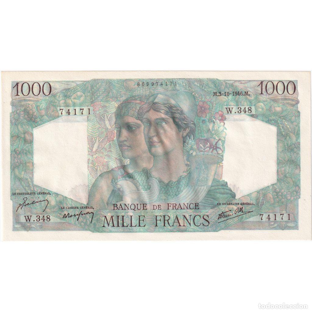 Billetes extranjeros: [#1185413] Francia, 1000 Francs, Minerve et Hercule, 1946-10-03, W.348, SC
