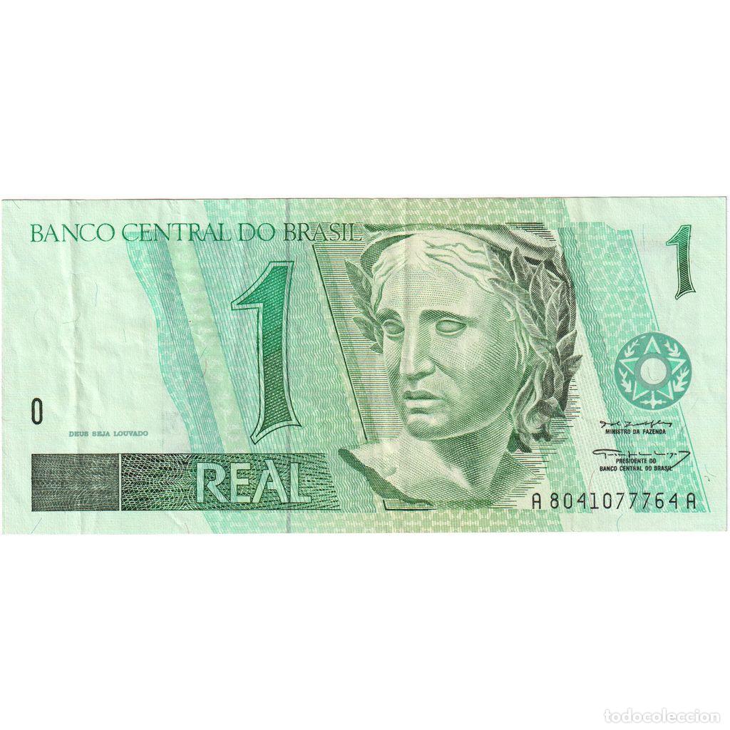Billetes extranjeros: [#1185261] Brasil, 1 R&eacute;al, BC+