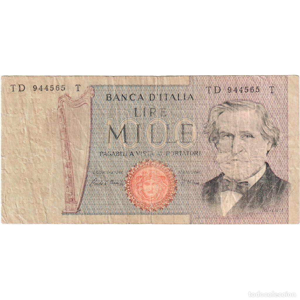 Billetes extranjeros: [#1185330] Italia, 1000 Lire, 1981-05-30, BC