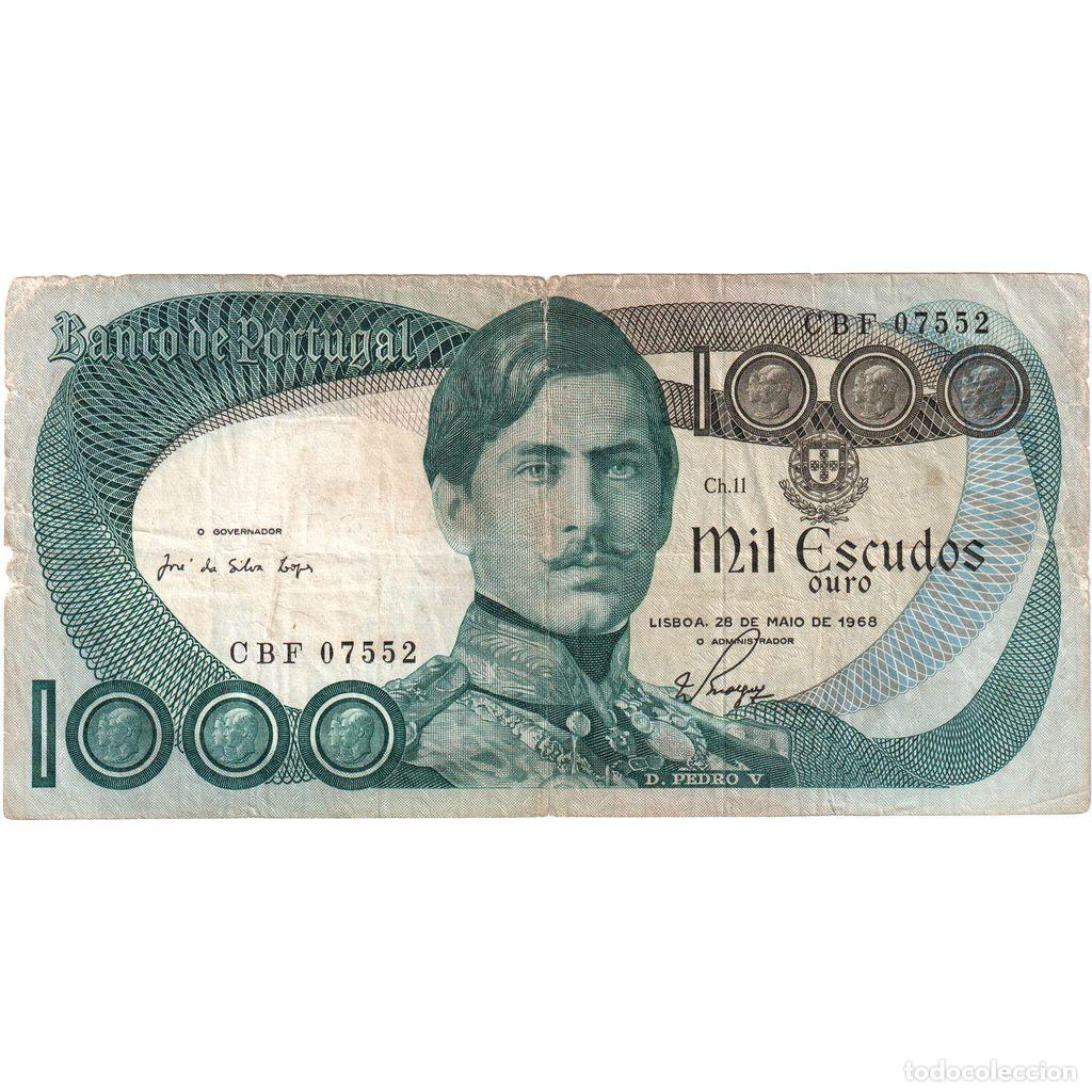 Billetes extranjeros: [#1185331] Portugal, 1000 Escudos, 1968-05-28, BC