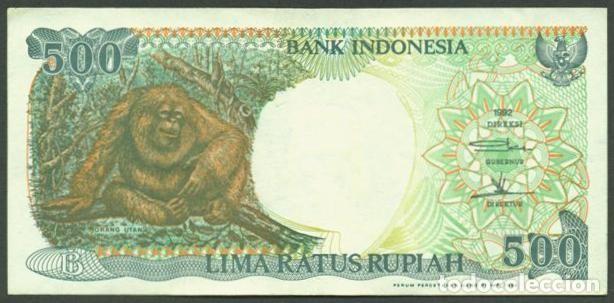 Billetes extranjeros: INDONESIA. 500 rupiah 1992/1994