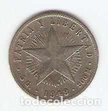 Billetes extranjeros: CUBA 20 CENTAVOS EMISION 1948