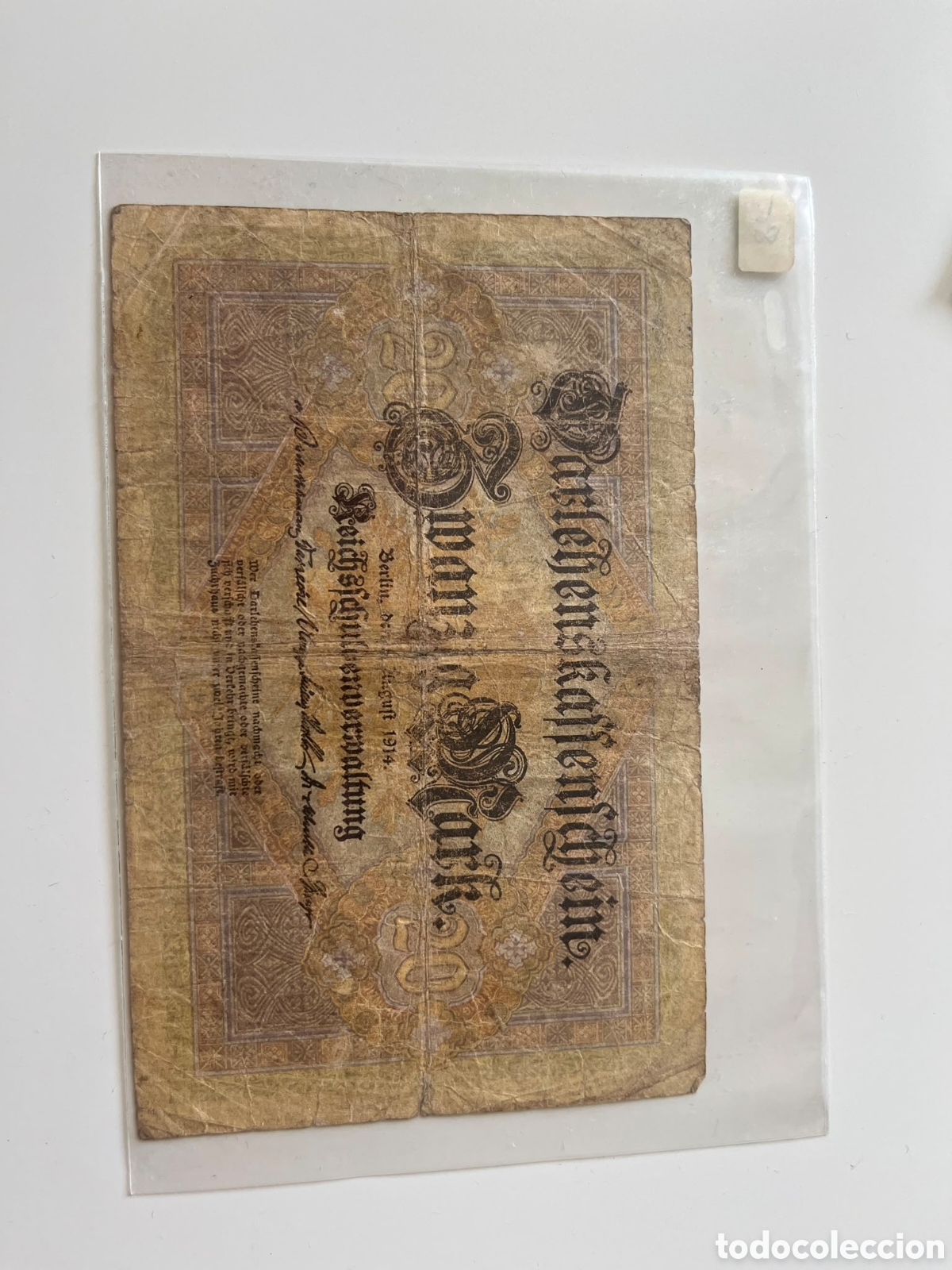 Billetes extranjeros: Billete Aleman de 2&deg; calidad