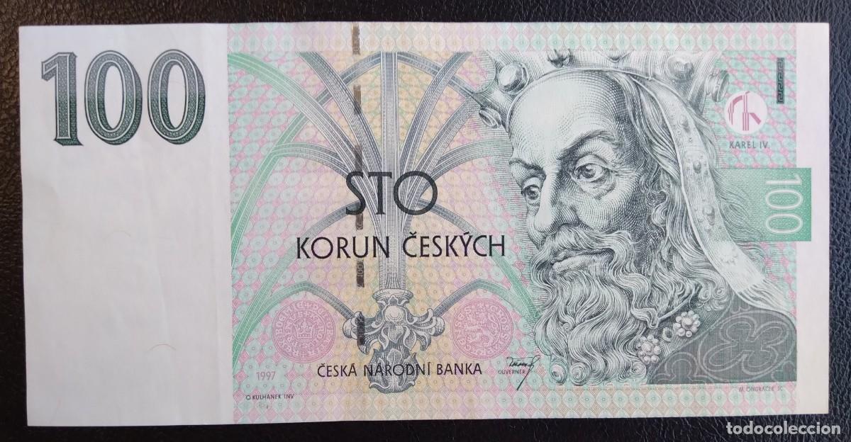 Billetes extranjeros: CHECOSLOVAQUIA 1997 * 100 KORUN