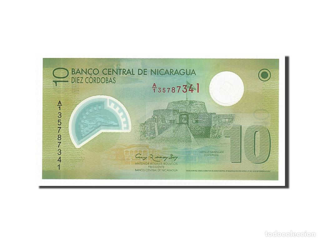 Billetes extranjeros: [#157047] Billete, 10 Cordobas, 2007, Nicaragua, 2007-09-12, UNC