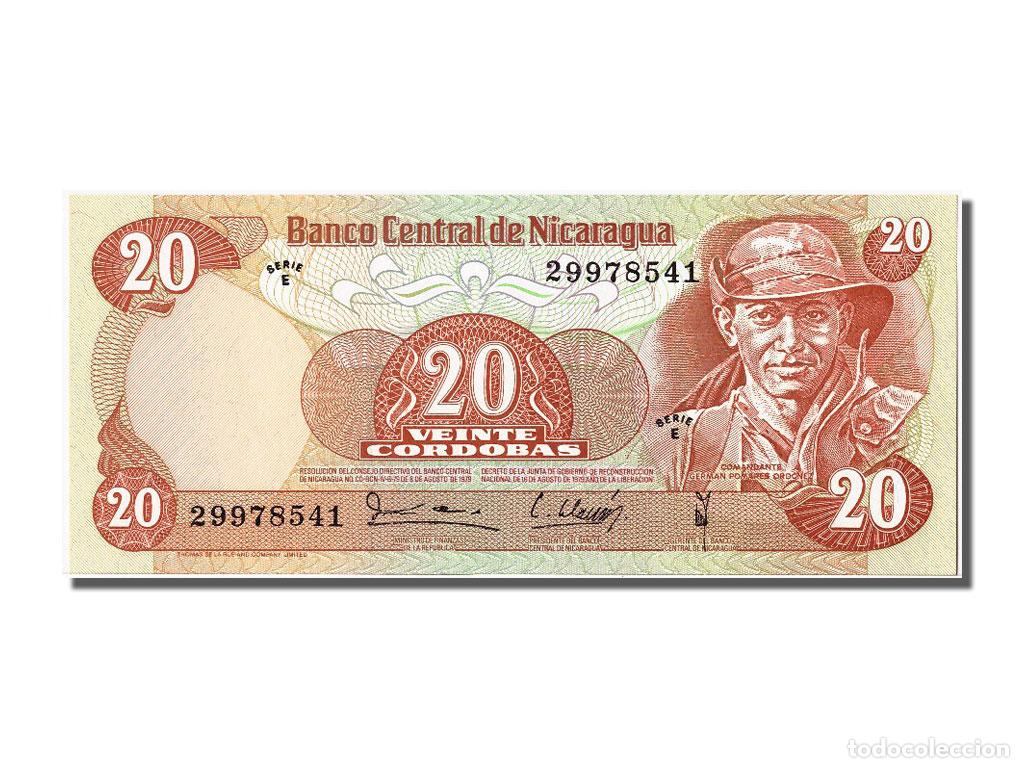 Billetes extranjeros: [#301777] Billete, 20 Cordobas, 1979, Nicaragua, UNC