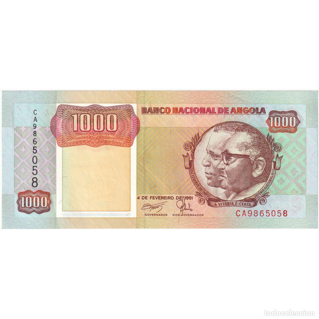 Billetes extranjeros: [#1292135] Angola, 1000 Kwanzas, 1991-02-04, UNC