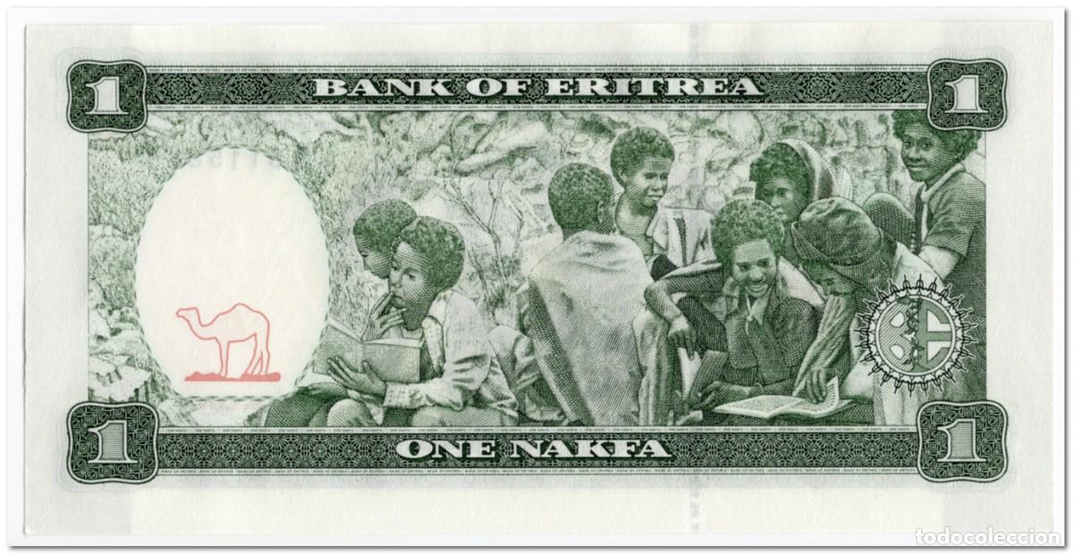 Billetes extranjeros: ERITREA,1 NAKFA,1997,P.1,UNC - Foto 2