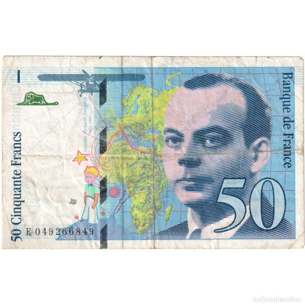 Billetes extranjeros: [#1232832] Francia, 50 Francs, St Exup&eacute;ry, 1999, E049266849, BC+