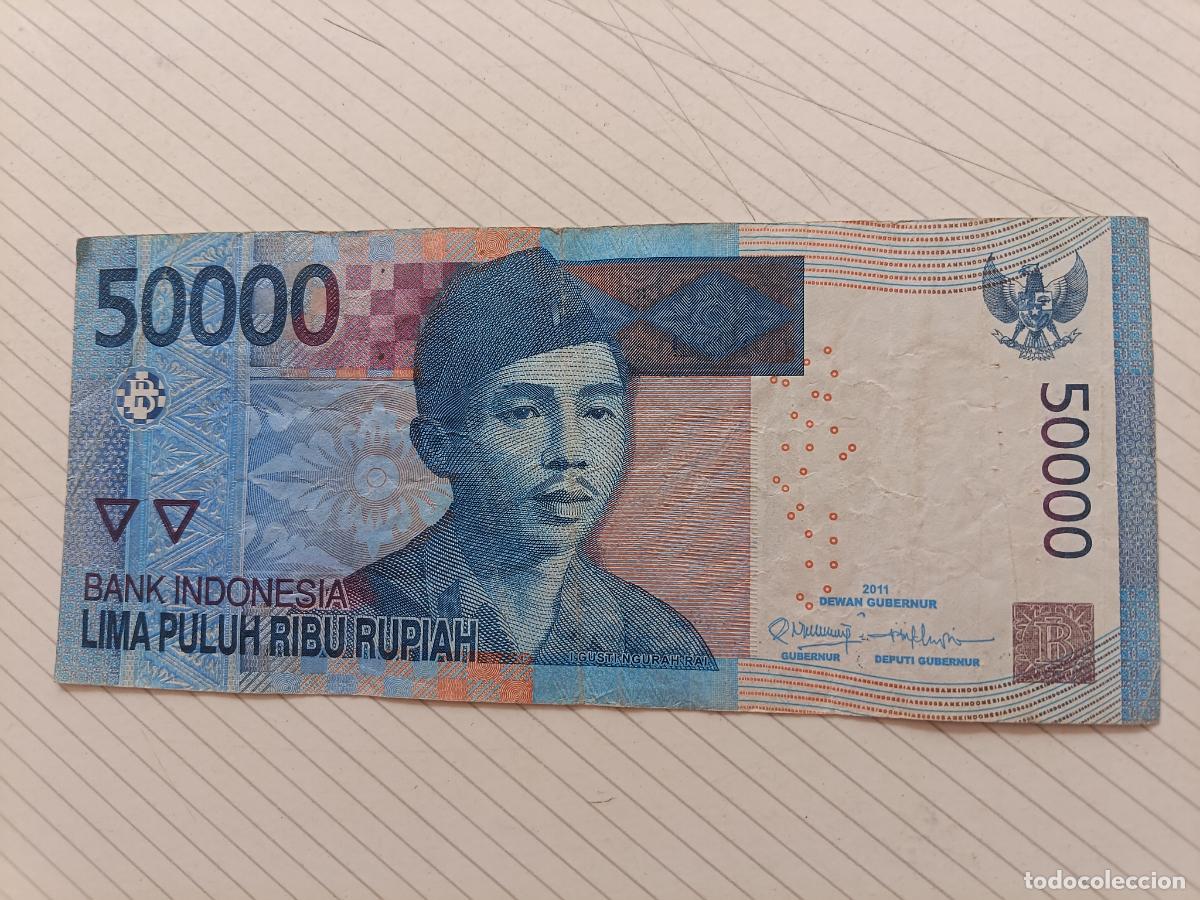 Billetes extranjeros: INDONESIA - 50000 RUPIAS 2011