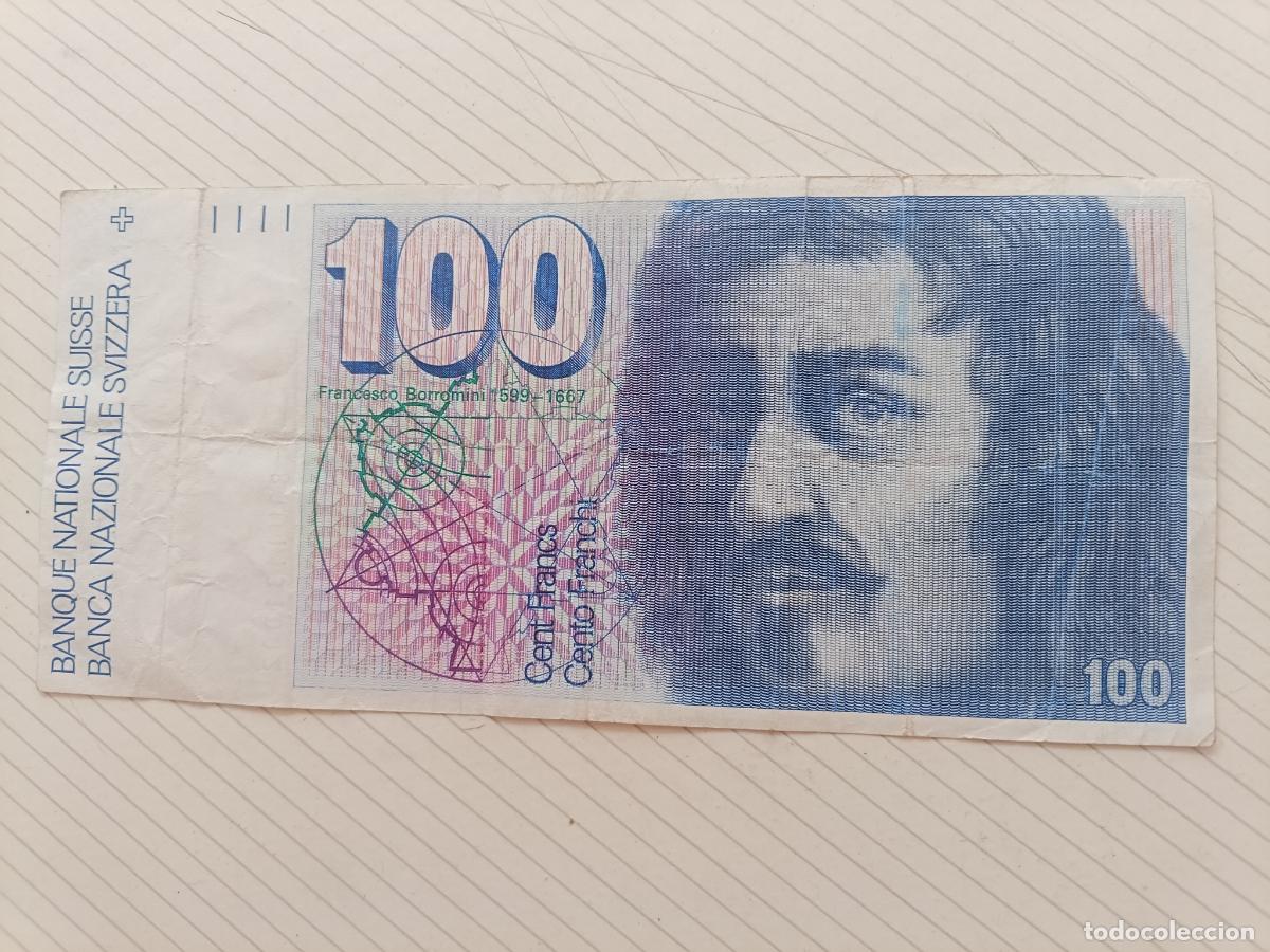 Billetes extranjeros: Suiza 100 Francos (1975/1993)