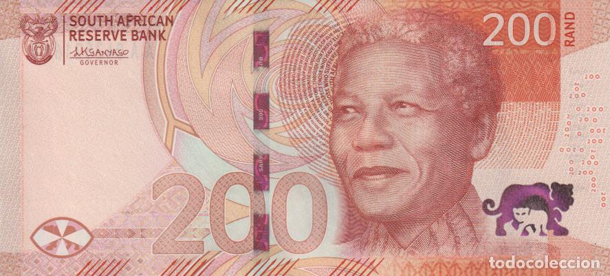 Billetes extranjeros: Sur Africa 200 rand Pick W 152 SC/UNC