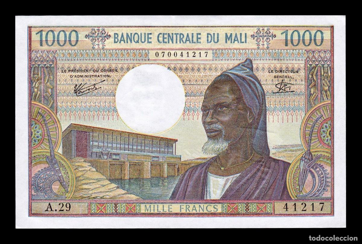 Billetes extranjeros: Mal&iacute; 1000 Francos 1984 Pick 13e Sc Unc