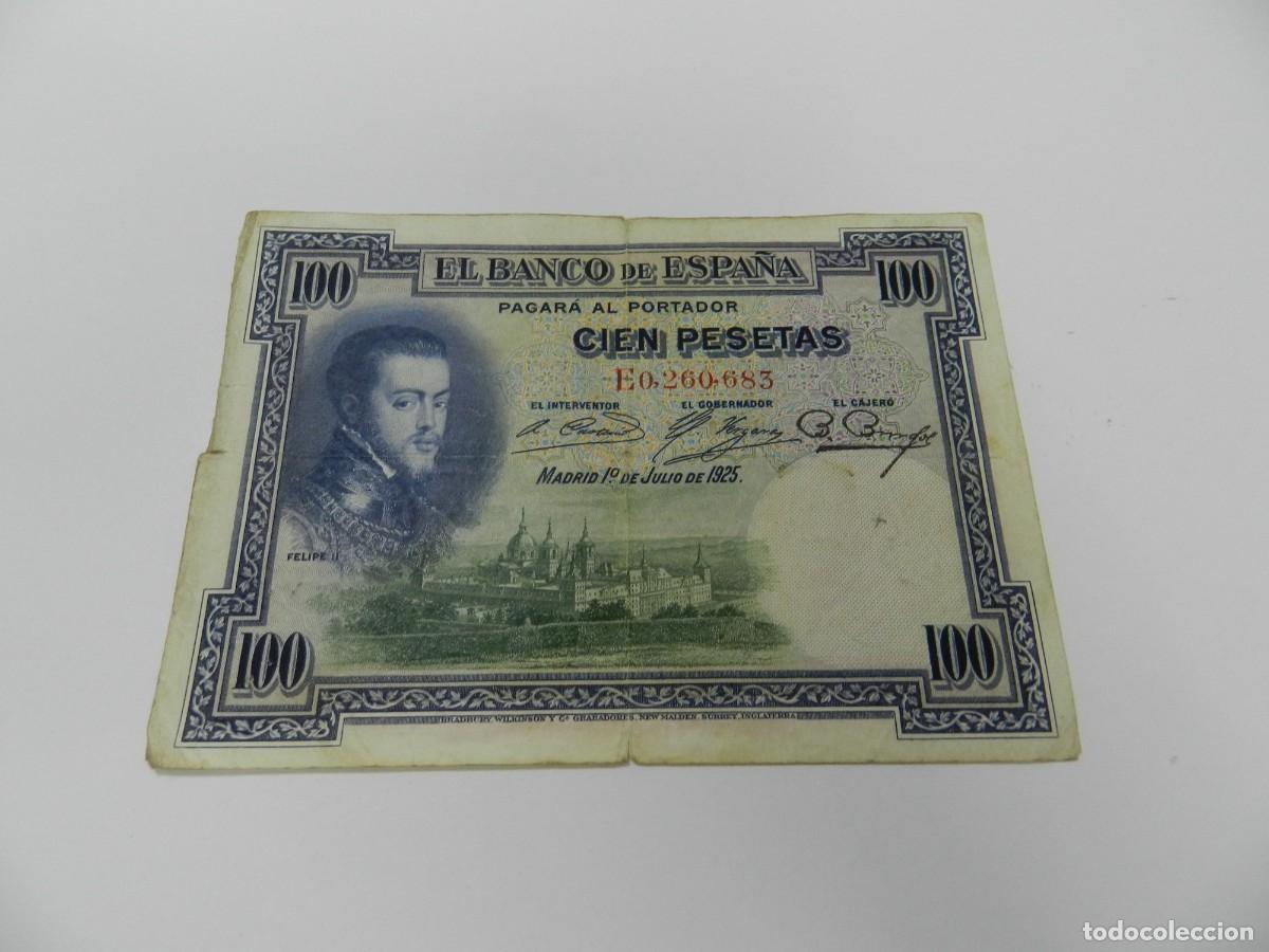 Billetes extranjeros: 1 Billete 100 pesetas 1925