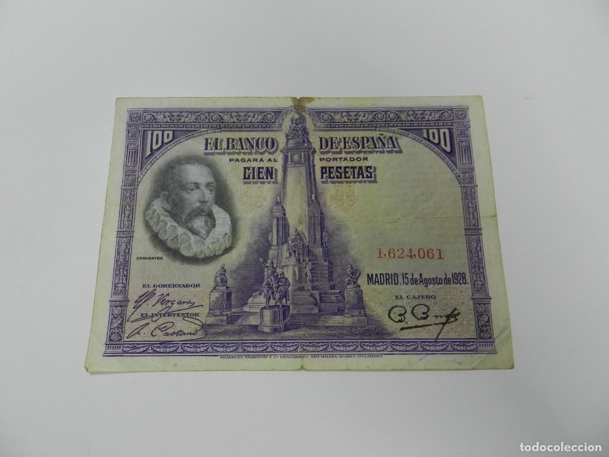 Billetes extranjeros: 1 Billete 100 pesetas 1928