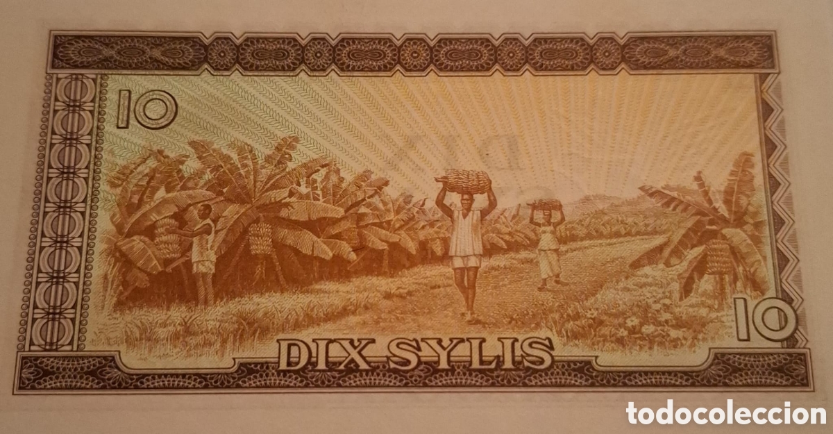 Billetes extranjeros: Billete dix sylis 1971 - Foto 2