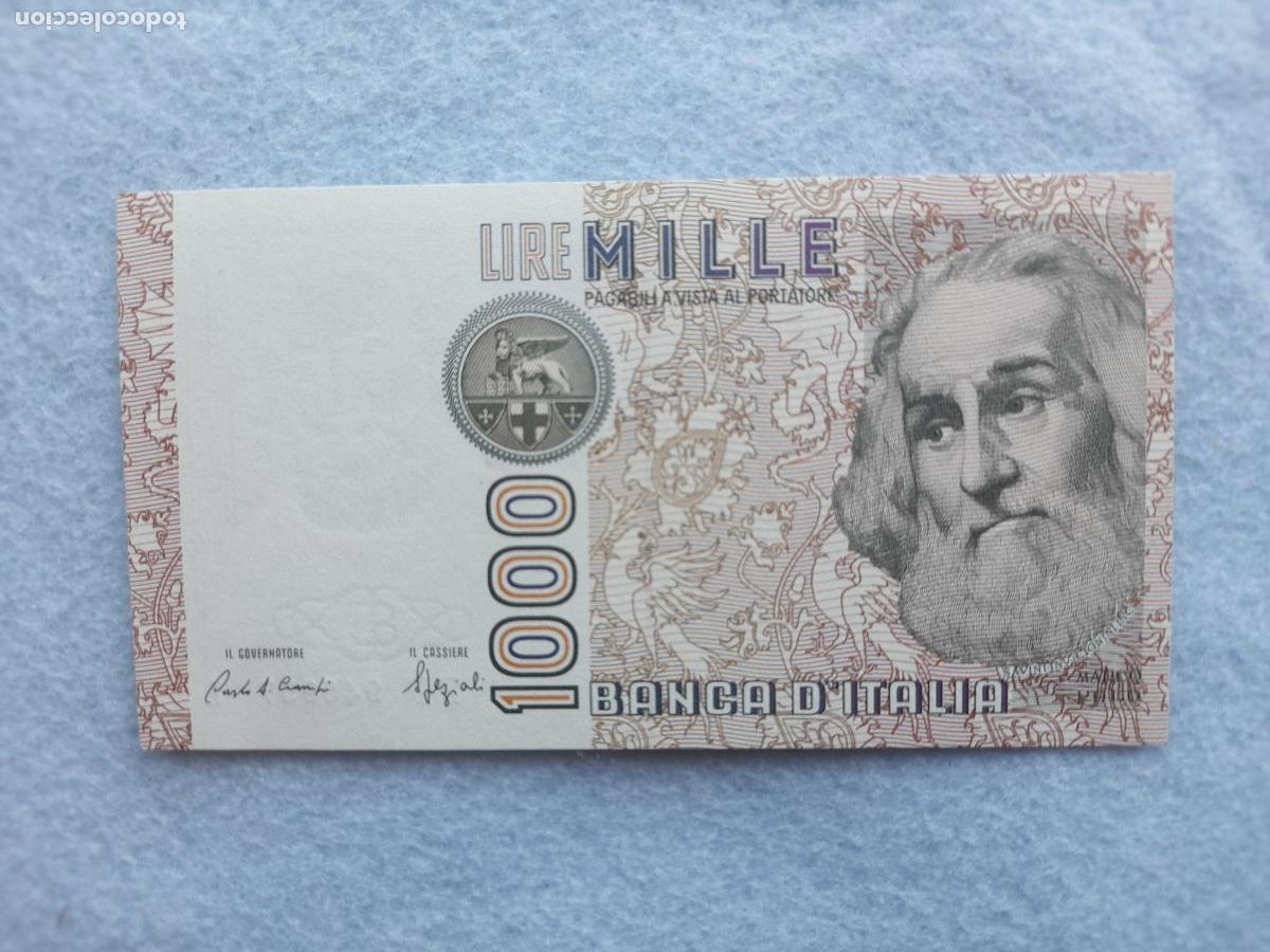 Banconote internazionali: Italia. 1000 Liras. 6 de Enero de 1982. Sin Circular.