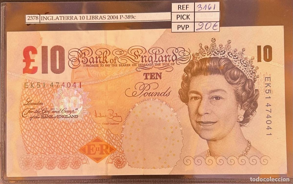 Banconote internazionali: CRJ2378 BILLETE INGLATERRA 10 LIBRAS 2004 P-389c