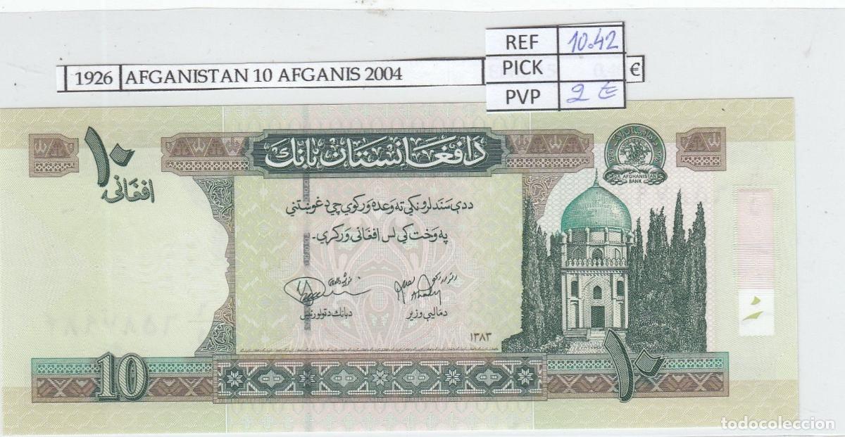 Billetes extranjeros: CRJ1926 BILLETE AFGANISTAN 10 AFGHANIS 2004 P-67c