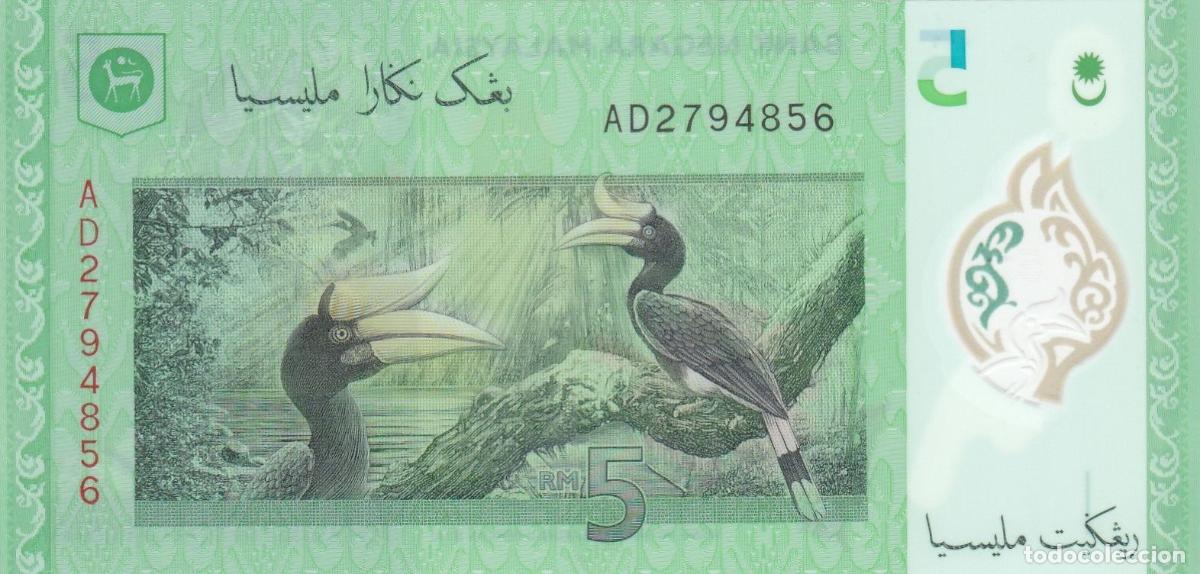 Billetes extranjeros: CRBX0364 BILLETE MALASIA 5 RINGGIT 2012 SIN CIRCULAR - Foto 2