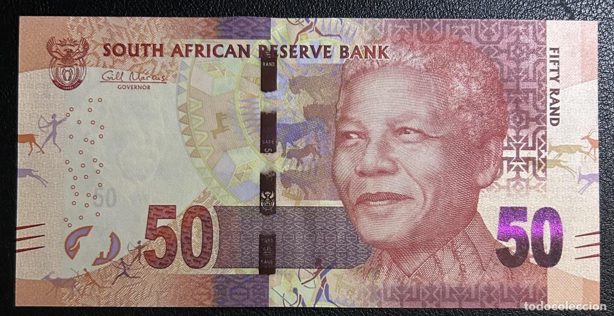 Internationale Banknoten: CRBX0375 BILLETE SUDAFRICA 50 RAND 2013 SIN CIRCULAR