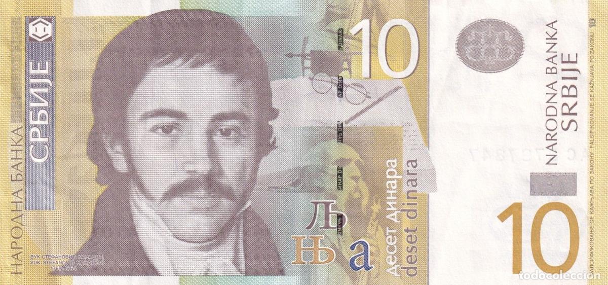 Internationale Banknoten: CRBX0594 BILLETE SERBIA 10 DINARAS 2006 EBC