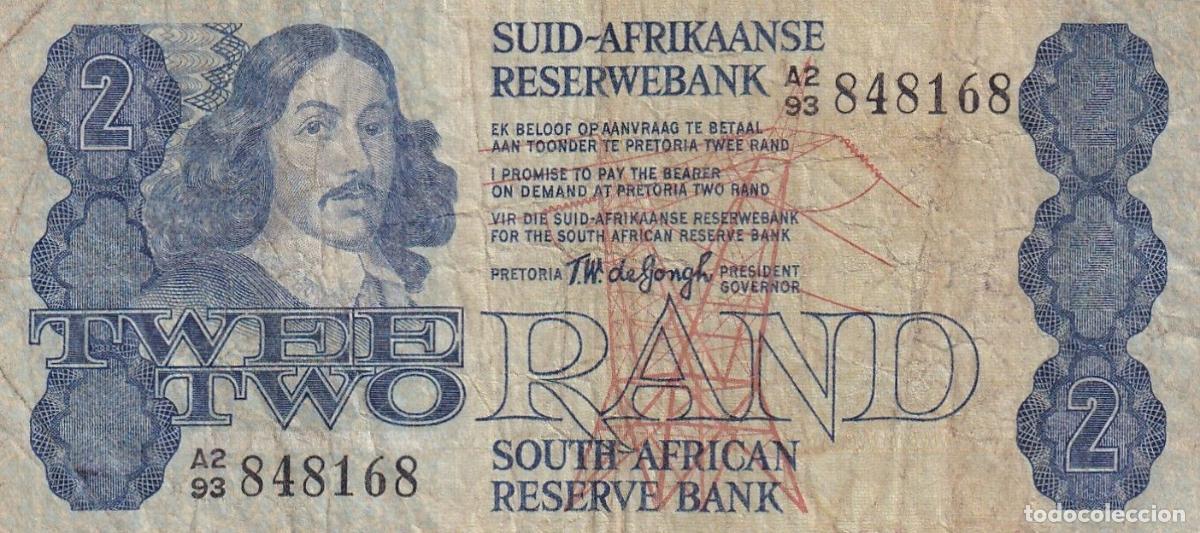 Internationale Banknoten: CRBX0598 BILLETE SUDAFRICA 2 RAND 1981/3 BC