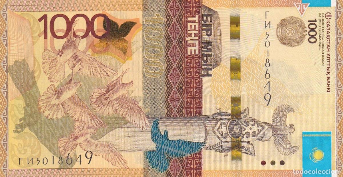 Banconote internazionali: CRBX0953 BILLETE KAZAJISTAN 1000 TENGE 2014 SIN CIRCULAR