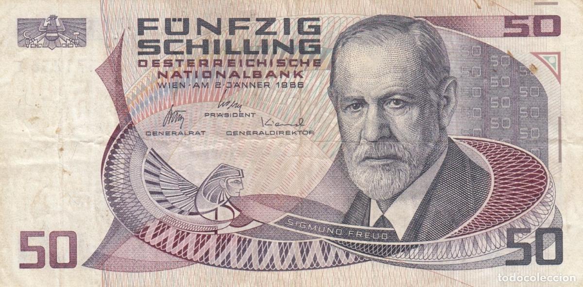 Banconote internazionali: CRBX1039 BILLETE AUSTRIA 50 SCHILLING 1986 MC