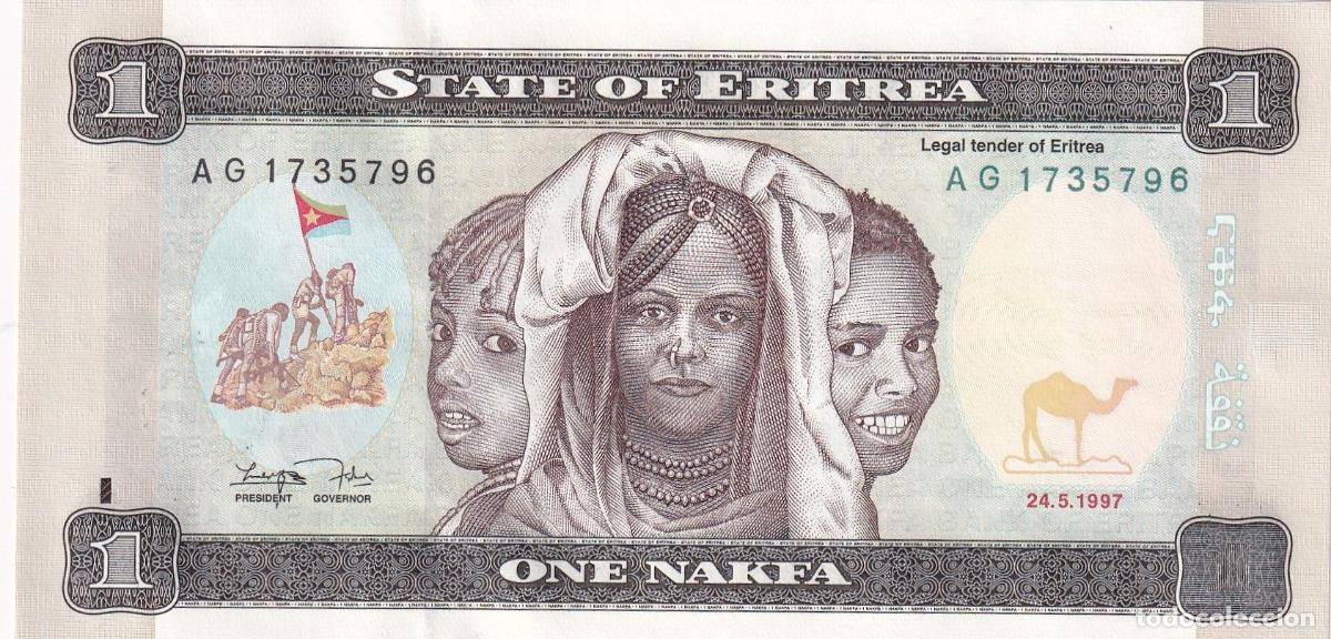 Internationale Banknoten: CRBX1437 BILLETE ERITREA 1 NAKFA 1997 SIN CIRCULAR