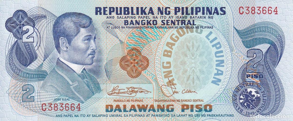 Internationale Banknoten: CRBX1452 BILLETE FILIPINAS 2 PISO P-166 SIN CIRCULAR