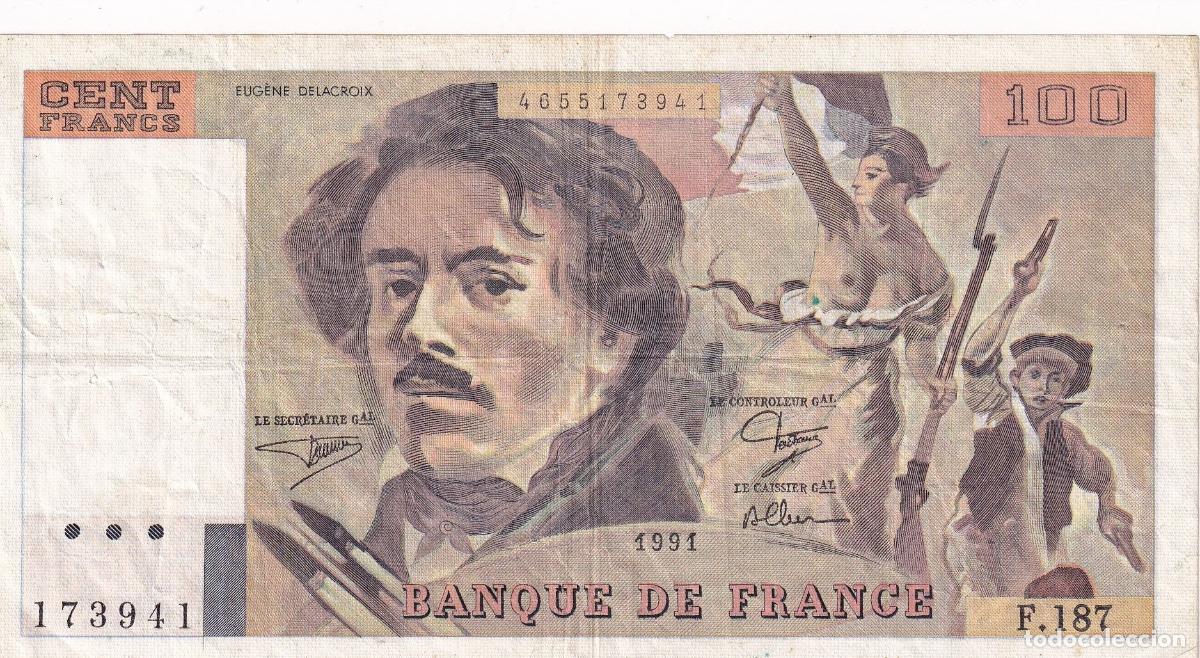 Internationale Banknoten: CRBX1469 BILLETE FRANCIA 100 FRANCOS 1991 BC