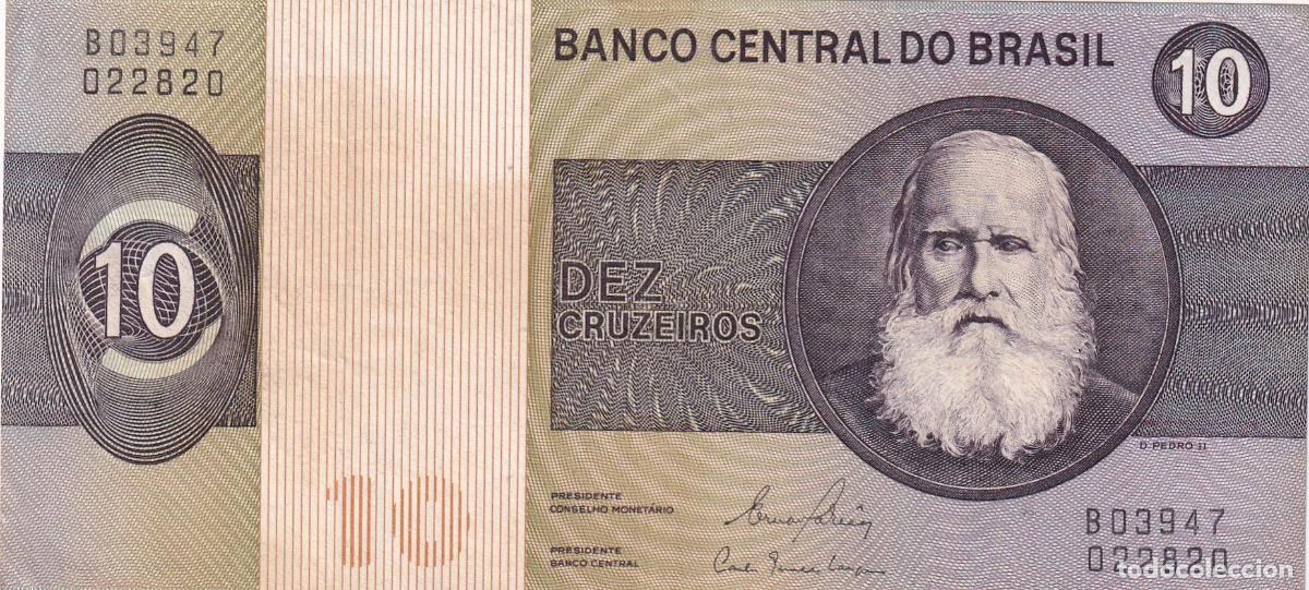 Billetes extranjeros: CRBX1590 BILLETE BRASIL 10 CRUZEIROS SIN CIRCULAR