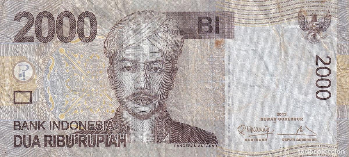 Banconote internazionali: CRBX1653 BILLETE INDONESIA 2000 RUPIAS USADO