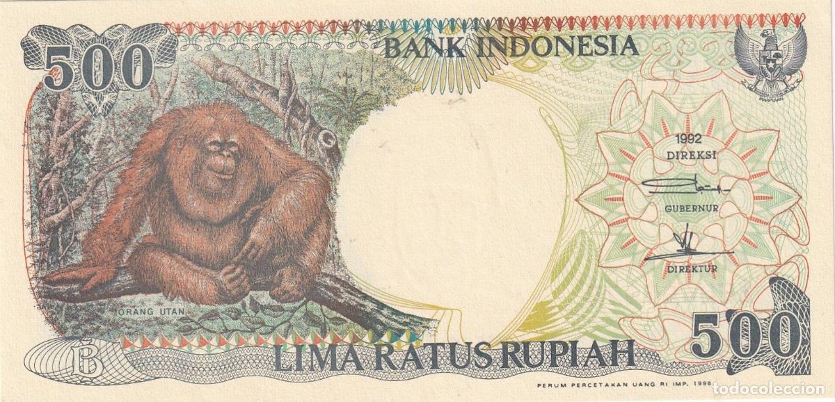 Banconote internazionali: CRBX1658 BILLETE INDONESIA 500 RUPIAS 1992 SIN CIRCULAR