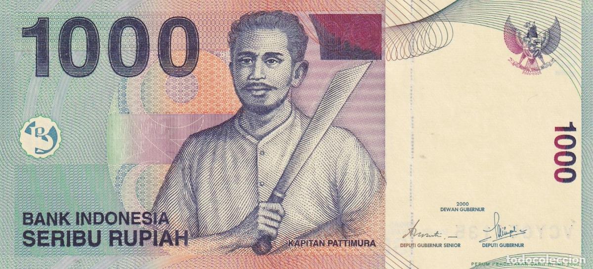 Banconote internazionali: CRBX1659 BILLETE INDONESIA 1000 RUPIAS P-145 SIN CIRCULAR