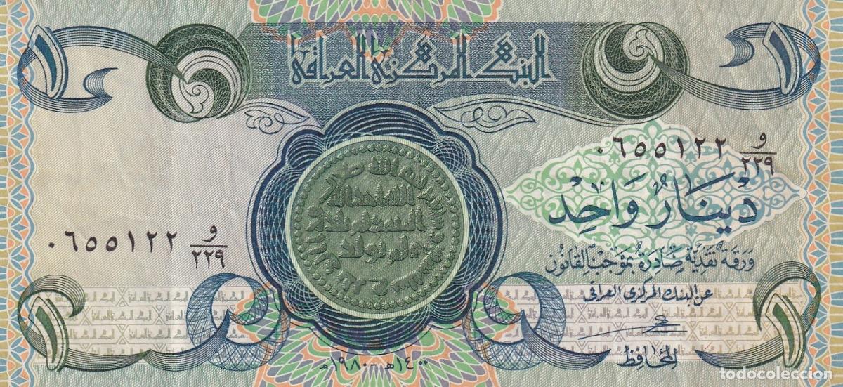 Banconote internazionali: CRBX1677 BILLETE IRAQ 1 DINAR SIN CIRCULAR